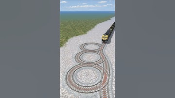 Train Passing 😲 AT Dangerous Railroad Crossing 😱, Funny Video #Shorts, #Train