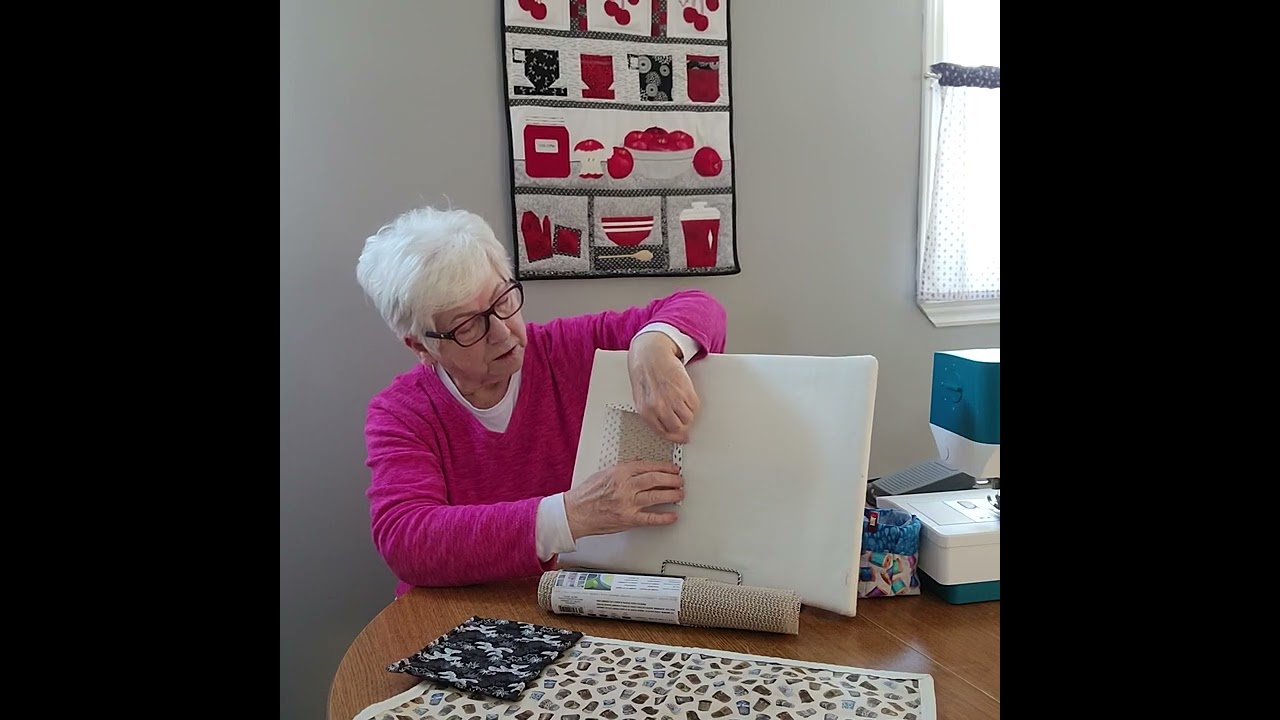 Sew with Shelf Liner, Jar Opener, Sewing machine Foot Mat