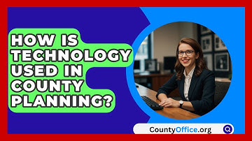 How Is Technology Used In County Planning? - CountyOffice.org