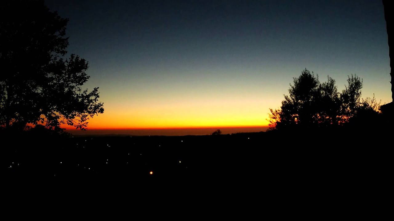 Orange County Sunset Time Lapse - YouTube