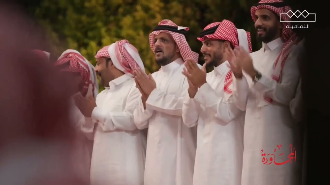 محاورة بين ابراهيم الشيخي وفلاح القرقاح من برنامج المحاورة على قناة الثقافية