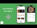 Food Ordering User App UI in React Native | Zomato Clone | Swiggy | React Native Expo | Foody