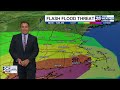 Flood watch in effect for parts of Massachusetts due to torrential rain risk