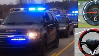 police car escape mega race  police car chase siren cops police car driving drift car racing games screenshot 4