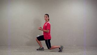 Lunge with a Knee Lift or a Kick