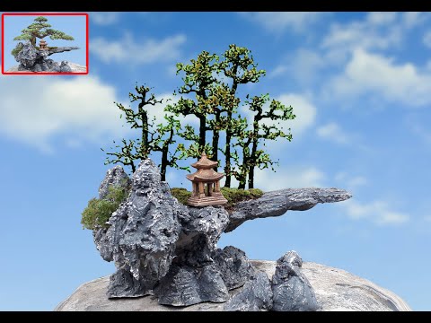 Video Hòn Non Bộ Đẹp Cách Làm Chi Tiết - DIY the Penjing -... - youtube