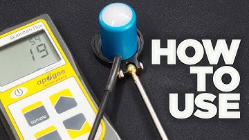 How to Use an Apogee MQ-500 AM-310 Light/Par Meter – Instructions, Manual, Unboxing & Review