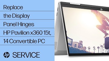 Replace the Display Panel Hinges | HP Pavilion x360 15t, 14 Convertible PC | HP