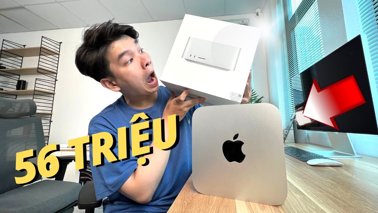 UNBOX NHANH MAC STUDIO 56 TRIỆU !!!