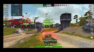 Бой на Charlemange в Big Boss в Tanks Blitz.