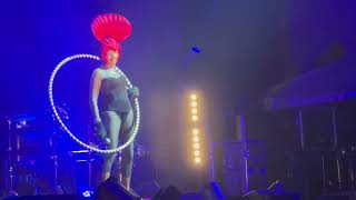 Grace Jones In Prospect Park, Brooklyn On June 9, 2025 Singing Slave To The Rhythm