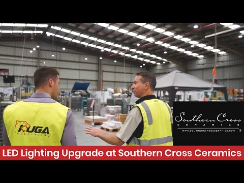 LED Lighting Upgrade Southern Cross Ceramics Acclaimed ceramics group reduces costs improves quality