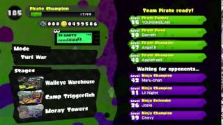 Splatoon- Pirates Vs Ninjas