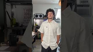 Clean summer button up