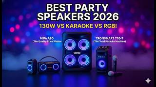 ¡Top 3 BEST PARTY SPEAKERS 2026! 🔥 Powerful Bass & Best Value for Money😱