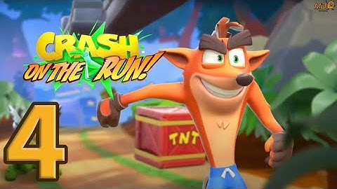 Crash Bandicoot: On the Run‪! - Gameplay Walkthrough Part 4