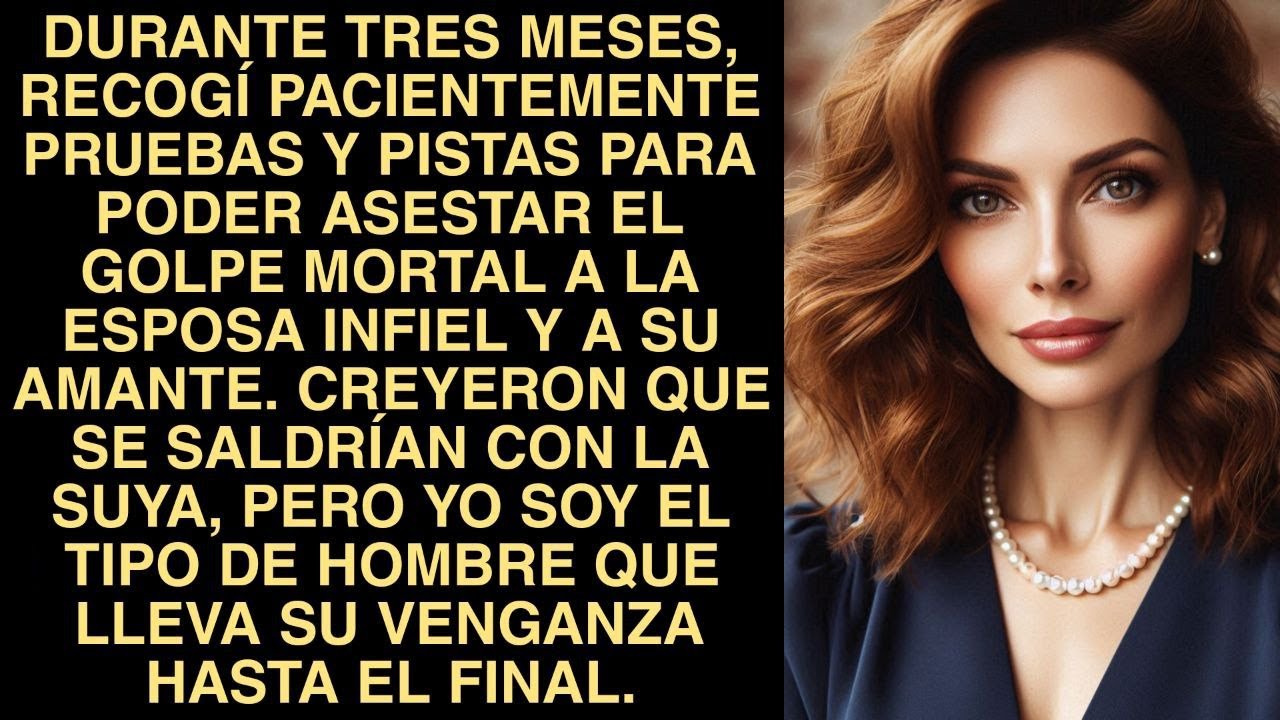 Durante Tres Meses, Recogí Pacientemente Pruebas Y Pistas Para Poder Asestar El Golpe Mortal A La