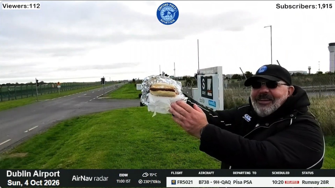 Dublin Airport Live (EIDW/DUB) - 4th October 2026