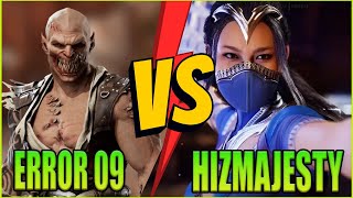🔥MK1🔥ERROR 09 (BARAKA) HIZMAJESTY (KITANA)🔥MORTAL KOMBAT 1🔥