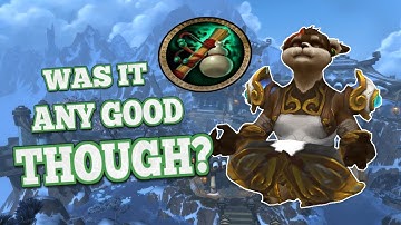 MONK in Mists of Pandaria: Was it Any Good Though?