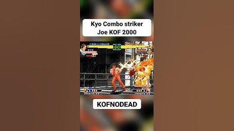 Kyo Combo striker Joe KOF 2000 #kofnodead #shorts #reels #retro #kof #arcade #kof2000 #comboskof