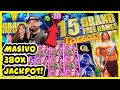 🔥GANÉ 380X MI APUESTA JACKPOT EN TARZAN GRAND SLOT MACHINE! INCREIBLE CERRADA X10 EN HARRAHS AC