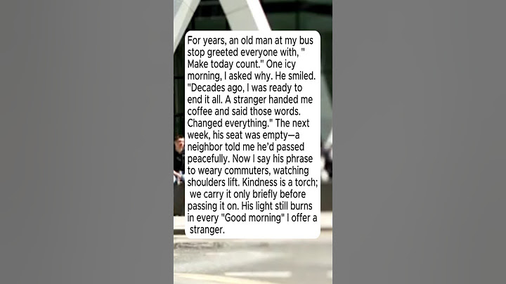 The Bus Stop Guardian Angel
