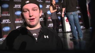 Winnipeg fans welcome UFC 161 fighters