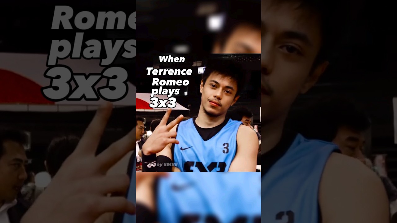 When Terrence Romeo plays 3x3 fiba basketball #pilipinas #gilas #terrenceromeo