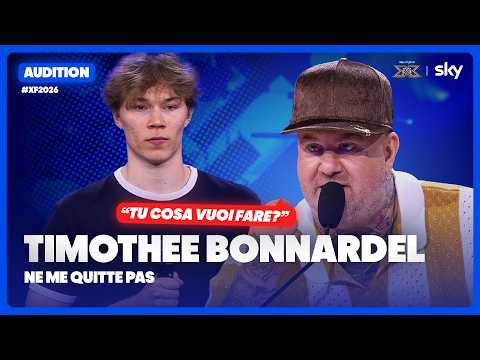 Timothee Bonnardel | “Ne me quitte pas” | Audition Performance | X Factor 2026