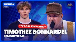 Timothee Bonnardel Ne Me Quitte Pas Esibizione Audition X Factor 2026