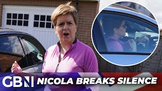 Nicola Sturgeon breaks silence after husband charged in relation to embezzlement