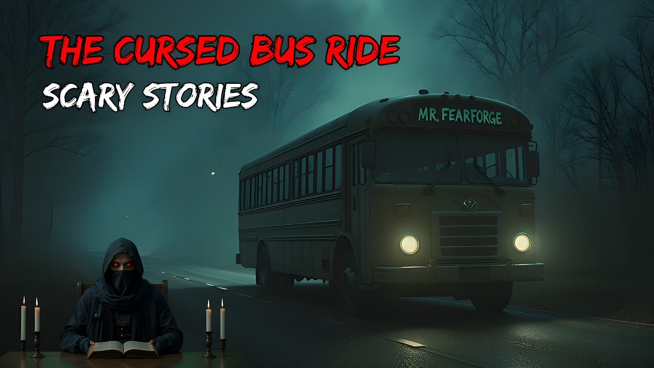 3 Haunted Bus Horror Stories That Will Terrify You | Mr FearForge