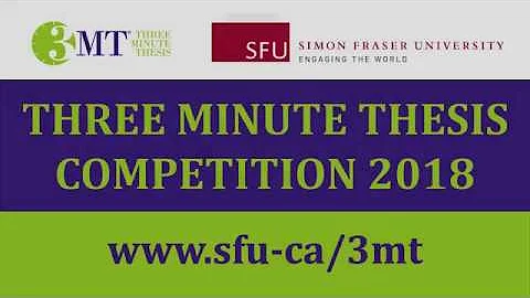 3MT SFU 2018: Michelle La