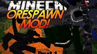 Lets Play Minecraft Ore Spawn Mod #1:Afiq you're gonna have to convert a lot~