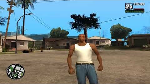 GTA SA CJ Cutscence Animations Mod | Alpha Gameplay Showcase