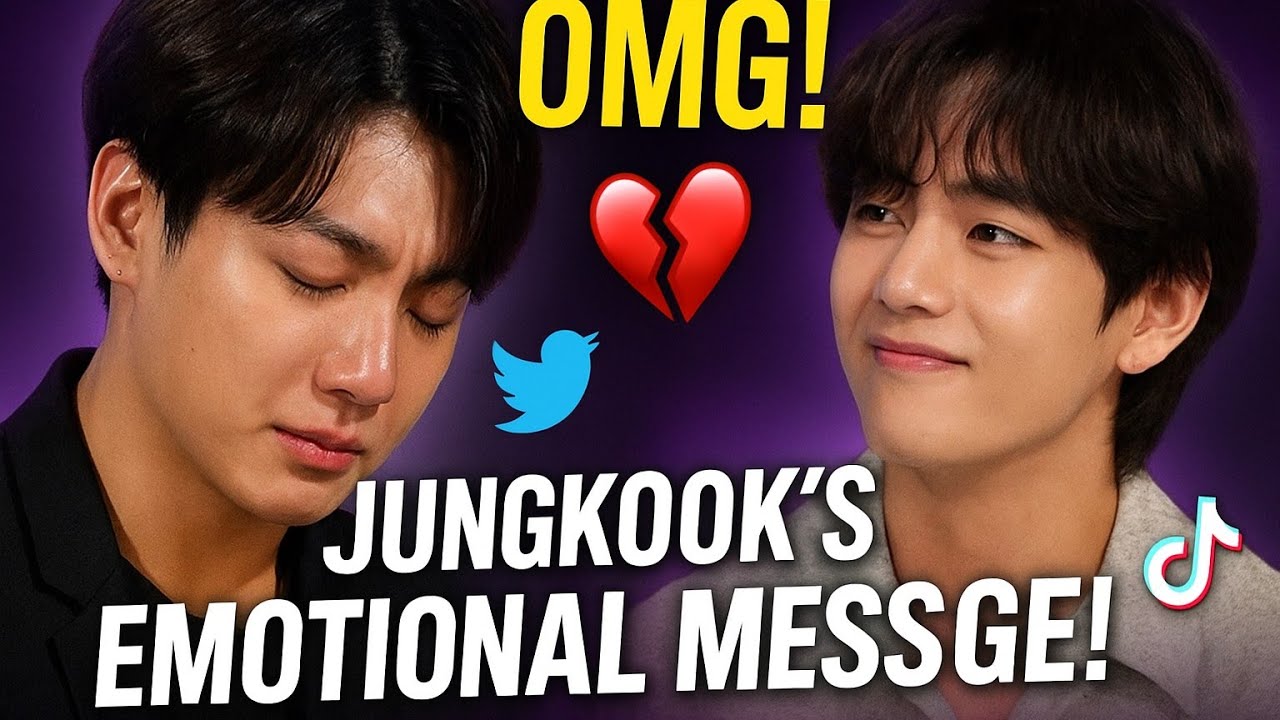 "OMG! Jungkook’s Emotional Message About Taehyung Just BROKE the