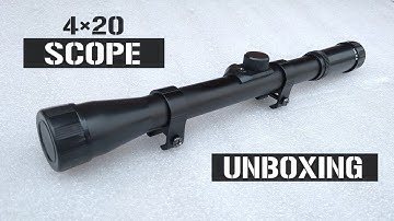 4×20 Scope || Unboxing