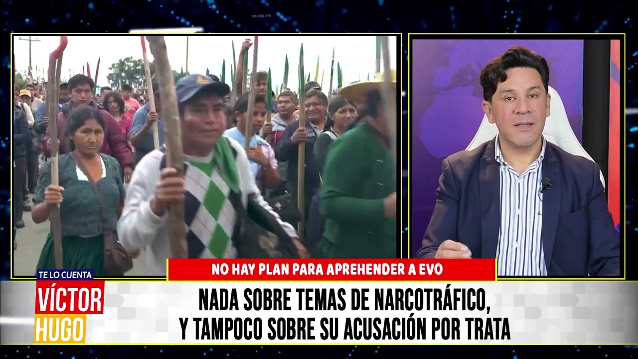 NO HAY PLAN PARA APREHENDER A EVO