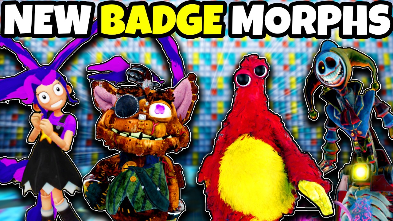 SUPER DETAILED Giblet, Prototype, Chum AND Lily LoveBraid MORPHS In Poppy Playtime Ch4 RP!