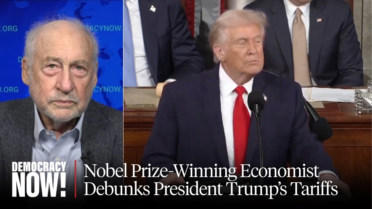Nobel Prize-Winning Economist Joseph Stiglitz Slams Trump’s Myths About Tariffs, Affordability