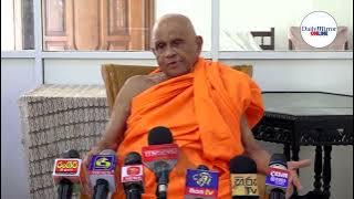 Ven. Muruththettuwe Ananda Thero says,'Let's stop fighting and discuss'