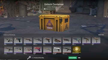 Opening a CS2 case until a Gold appears.... DAY 45