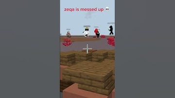zeqa’s hackers are wild 💀 #shorts #minecraft #capcut #edit