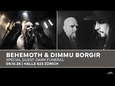 Behemoth & Dimmu Borgir - In League With Satan - Halle 622 Zürich 2026