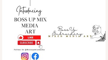 MY INTRO VIDEO TO MIX MEDIA ART!