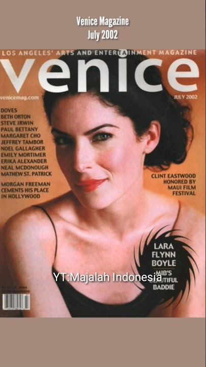 Lara Flynn Boyle is on the cover of magazines #majalahindonesia #laraflynnboyle #magazinecover