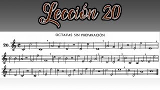 Lección 20 Metodo Hilarion Eslava - Primera Parte