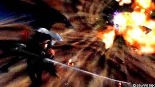 Dissidia 012 KH Sephiroth cloak glitch