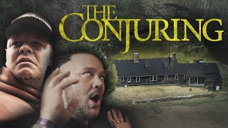 Sleeping overnight in the most Haunted House in the World! The REAL Conjuring House | Poltergeists!